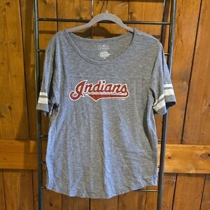 Indians Soft Gray T-Shirt